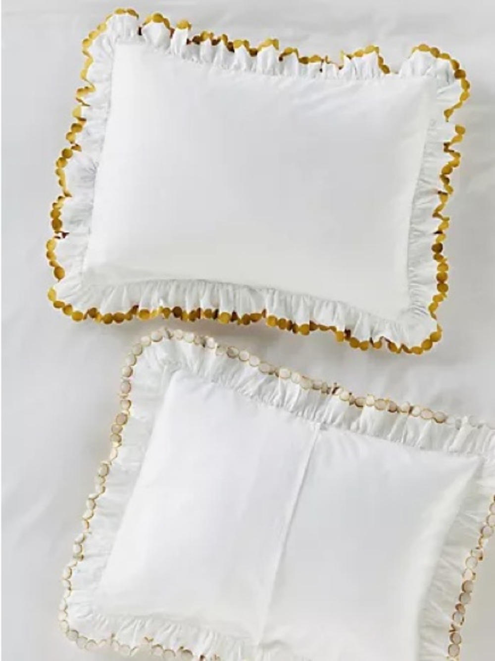 Maeve Liet Cotton Sateen Embroidered Shams